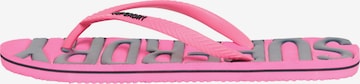Superdry Zehentrenner in Pink: Vorderseite
