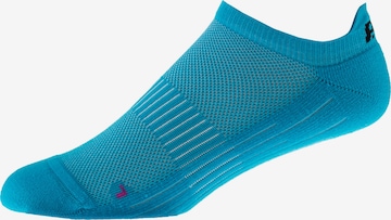 P.A.C. Athletic Socks in Blue: front