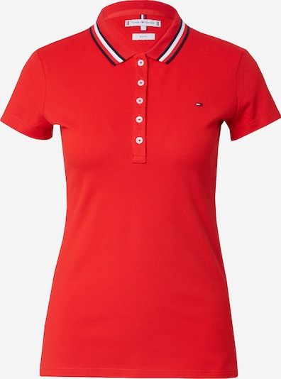 TOMMY HILFIGER T-shirt en marine / rouge / blanc, Vue avec produit