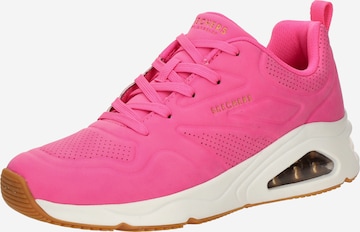 SKECHERS Sneaker low 'TRES-AIR UNO' i pink: forside