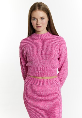 Pull-over 'Biany' MYMO en rose : devant