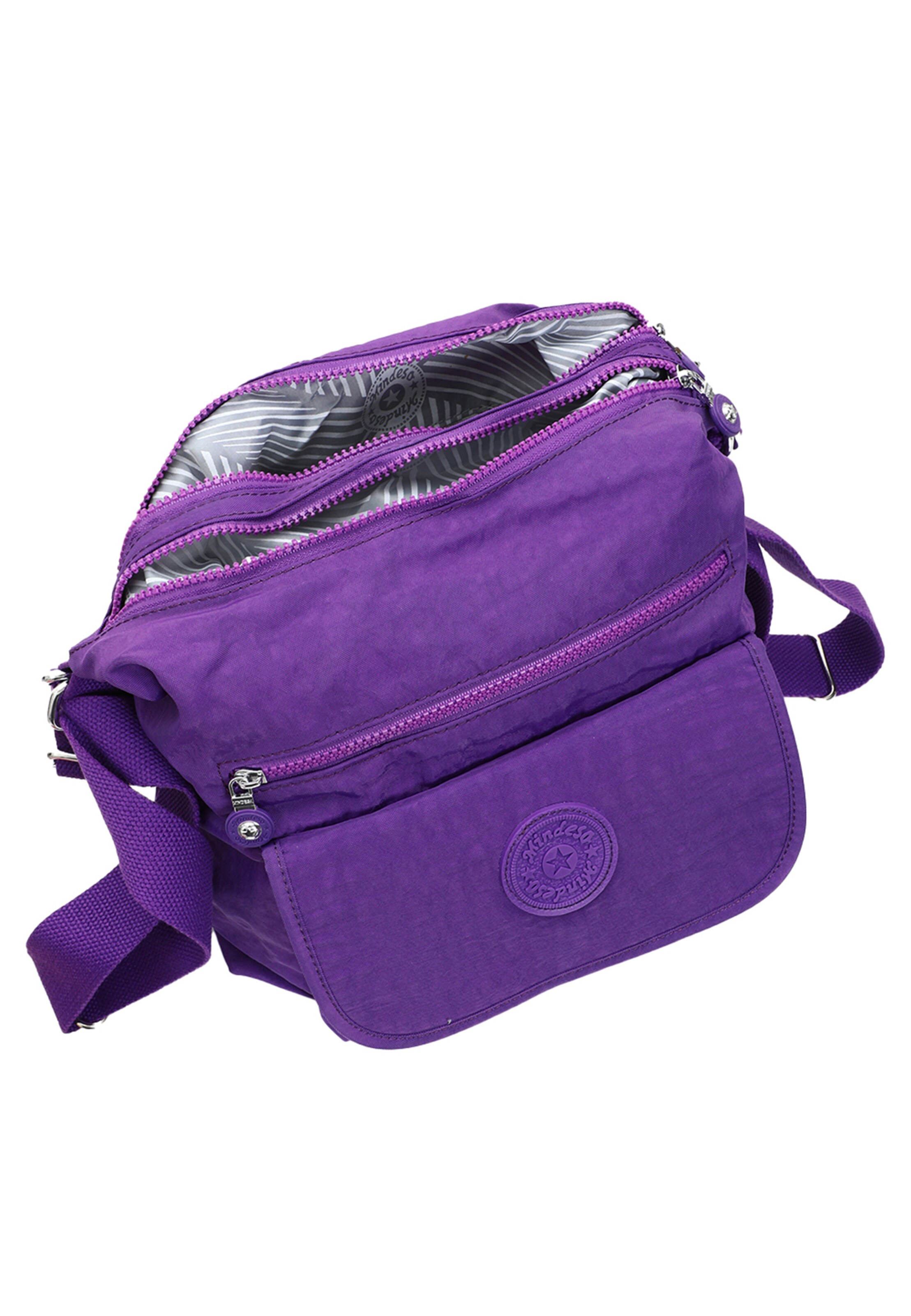 Geantă de umăr de la Mindesa pe mov