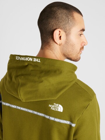 THE NORTH FACE - Sweatshirt 'ZUMU' em verde