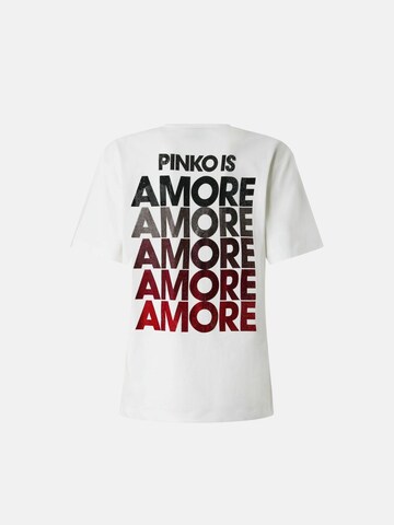 PINKO T-shirt i vit