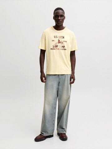 Jack & Jones Premium Футболка 'JPRBLUNIKO' в Бежевый