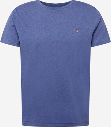 T-Shirt GANT en bleu : devant