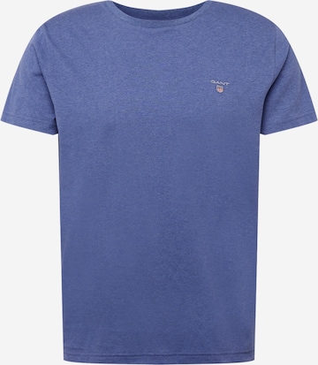 T-Shirt GANT en bleu : devant