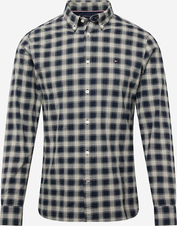 TOMMY HILFIGER - Regular Fit Camisa em azul: frente