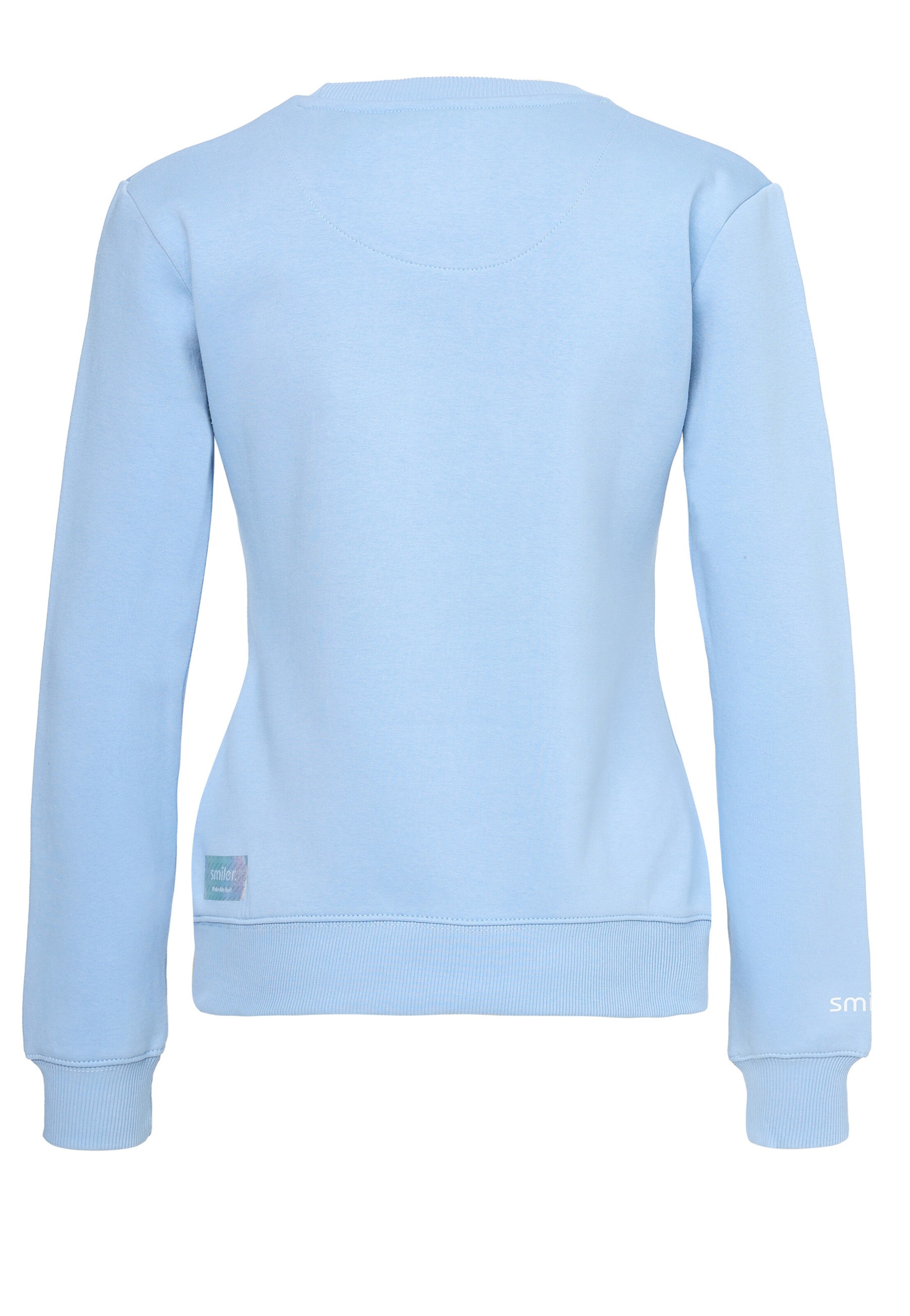 smiler. Sweatshirt 'Cuddle' in Blauw