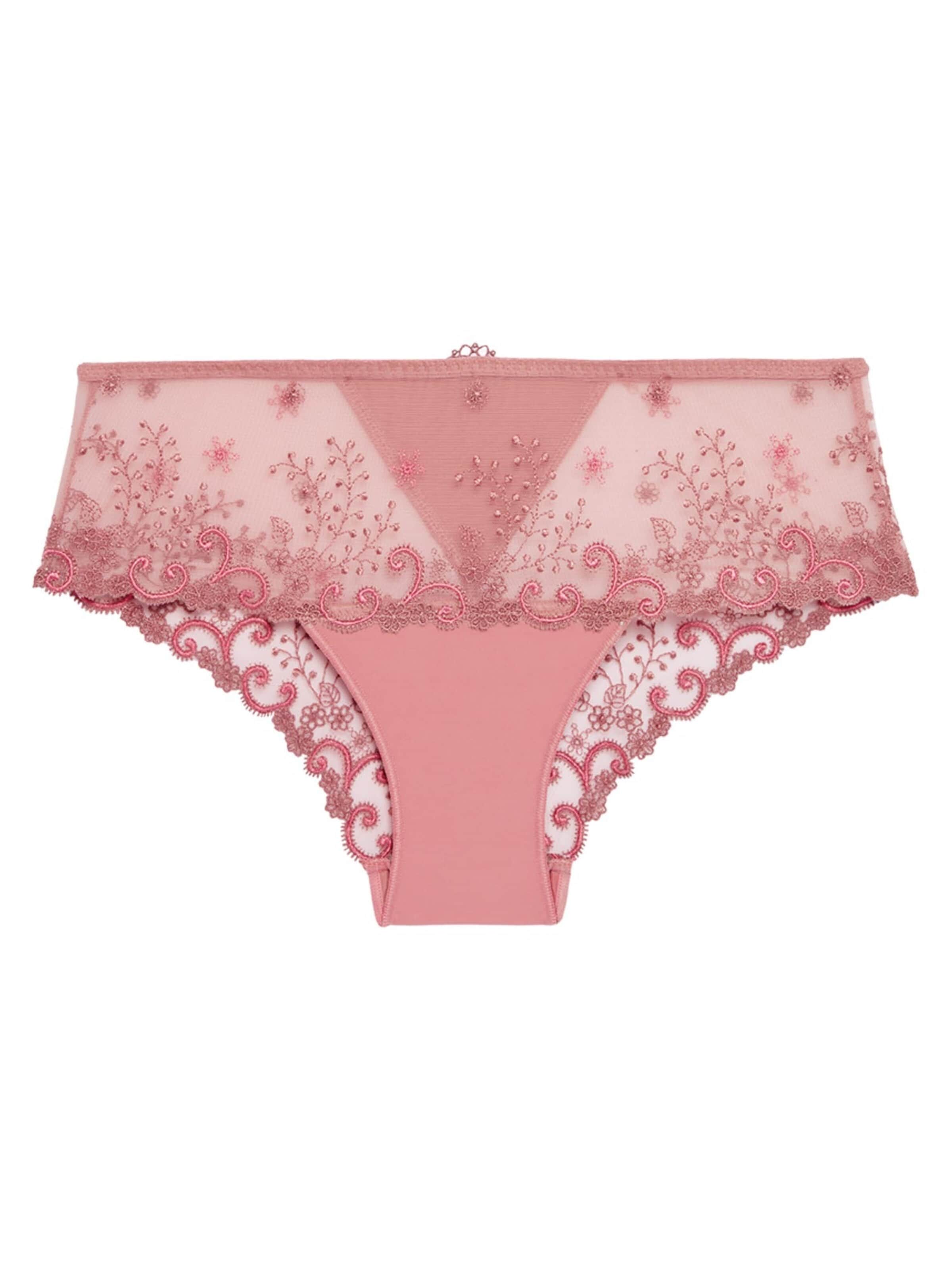 Simone Perele Panty 'Délice' in Pink: front
