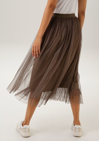 Aniston CASUAL Skirt in Brown