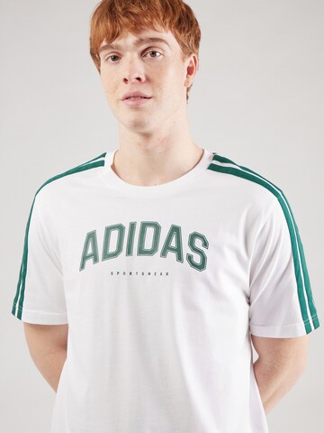 Maglia funzionale 'Colleg' di ADIDAS SPORTSWEAR in bianco