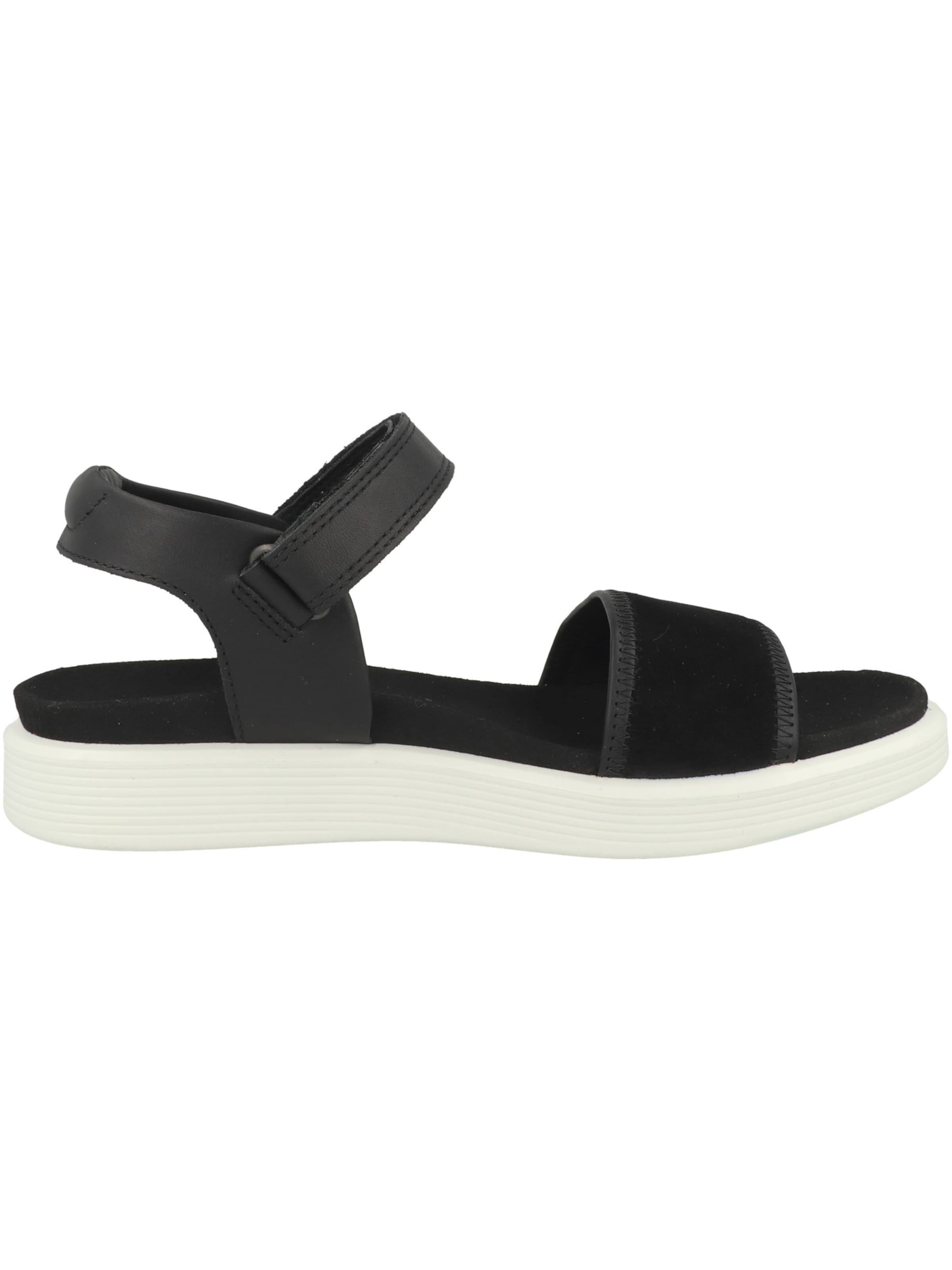 ECCO - Sandalias con hebilla en negro