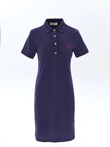NOWIHT Dress 'Leocadia' in Blue: front