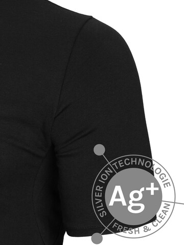 alan red Shirt 'Osaka' in Black