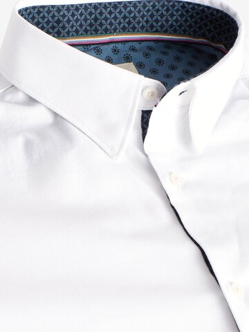 Next Slim fit Button Up Shirt in White