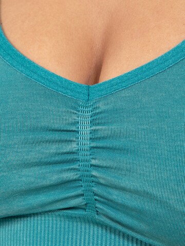 Smilodox Bustier Sport bh in Groen