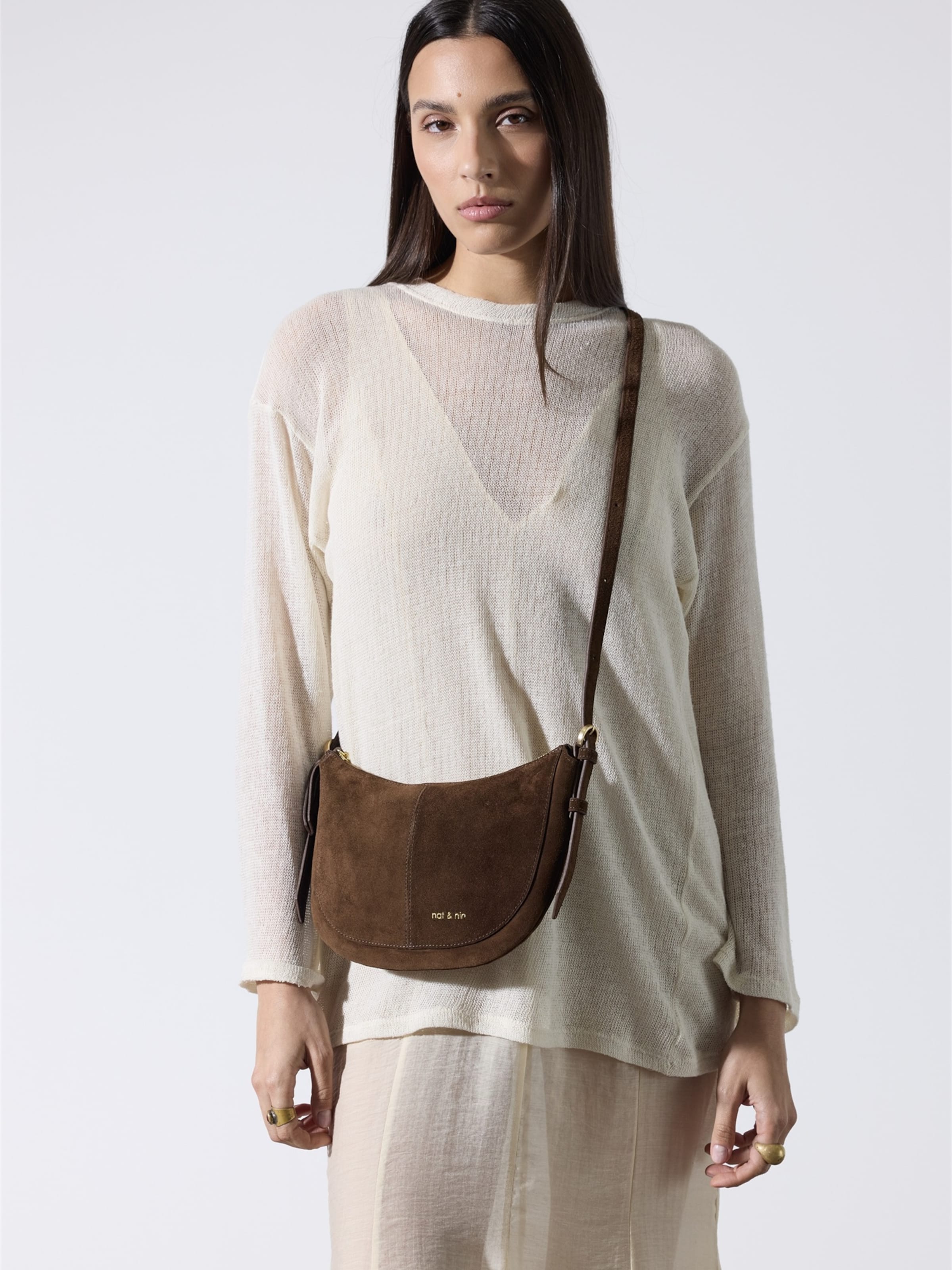 Nat&Nin Crossbody bag in Brown