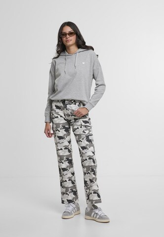 Felpa 'Heart EMB' di Mister Tee in grigio