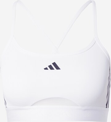 ADIDAS PERFORMANCE Bralette Sports bra 'Hyperglam' in White: front