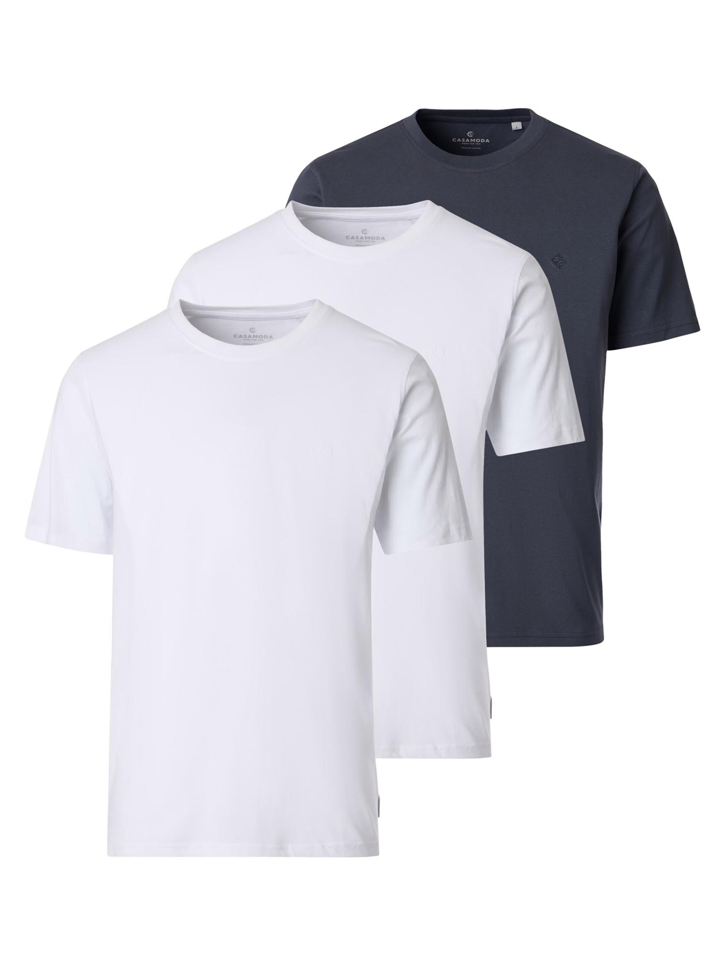 CASAMODA Shirt 'Basic' in Grey: front