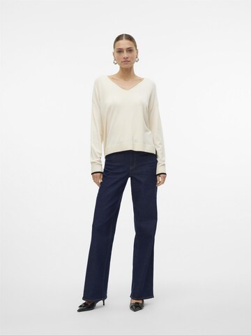 VERO MODA Pullover 'VMBreeze' in Beige