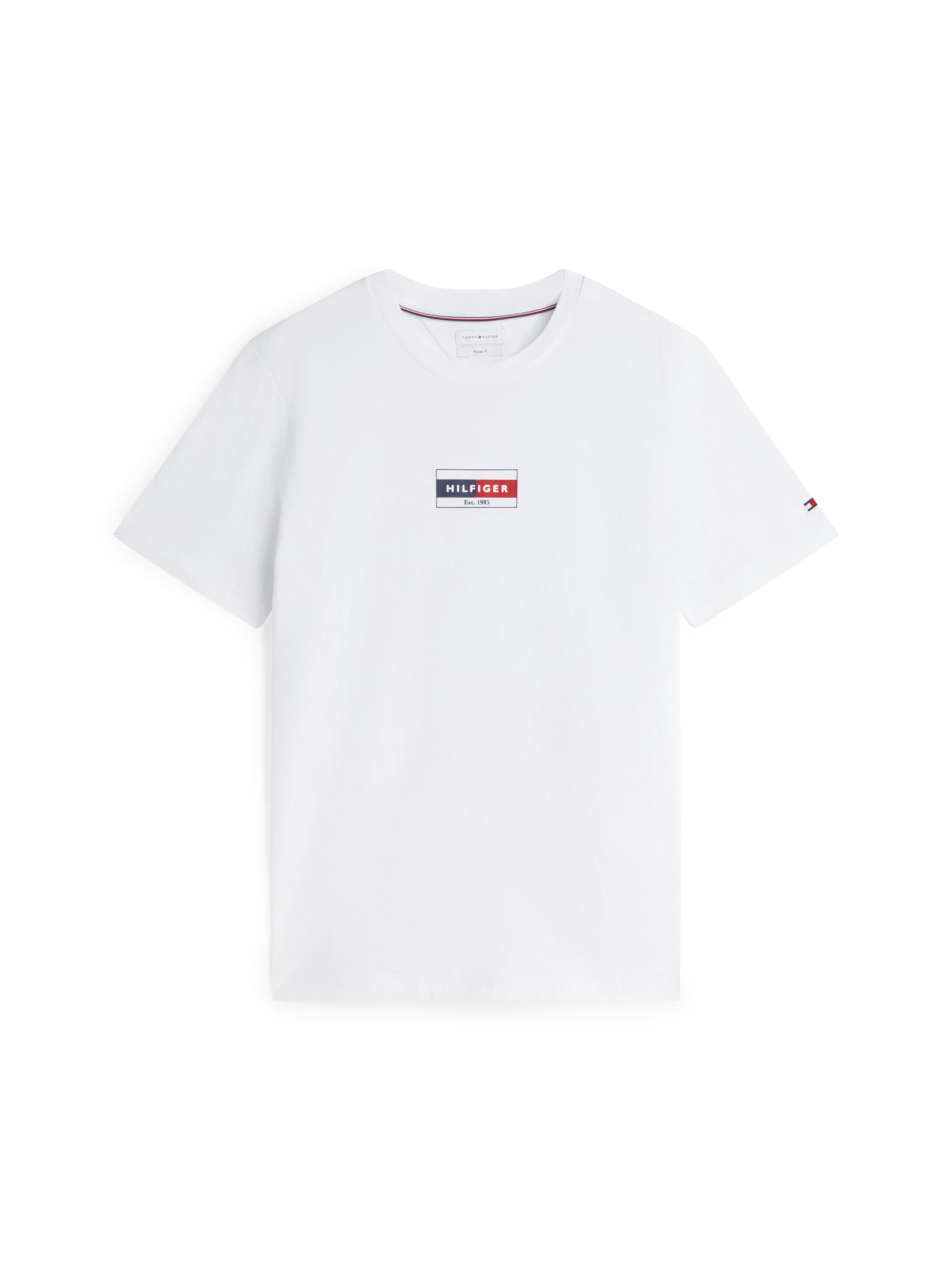 TOMMY HILFIGER - Camiseta 'BRAND LOVE' en blanco: frente