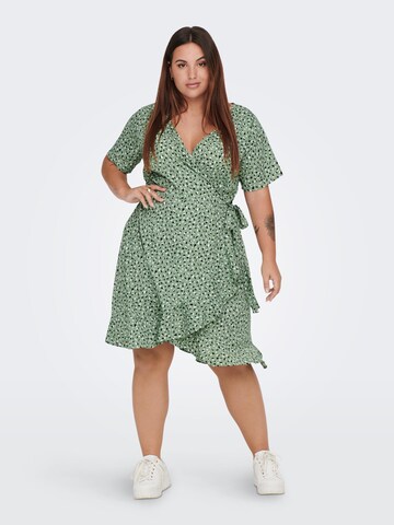 Robe 'Livia' ONLY Carmakoma en vert