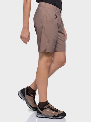 Schöffel Regular Outdoorhose 'Smue' in Braun