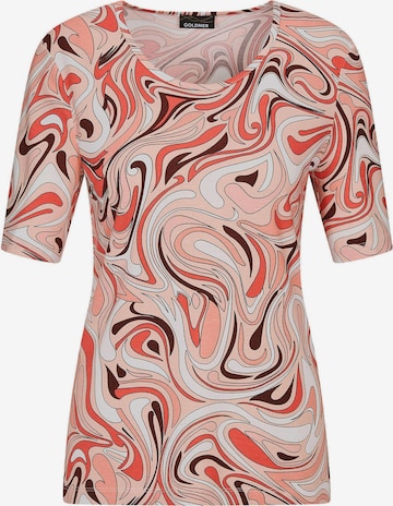 Goldner Shirt in Orange: Vorderseite