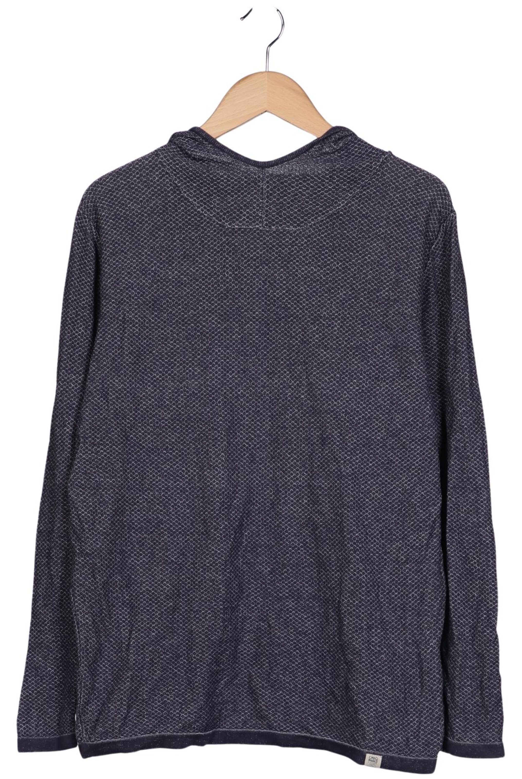 JACK & JONES Sweatshirt & Zip-Up Hoodie in L in Blue: front