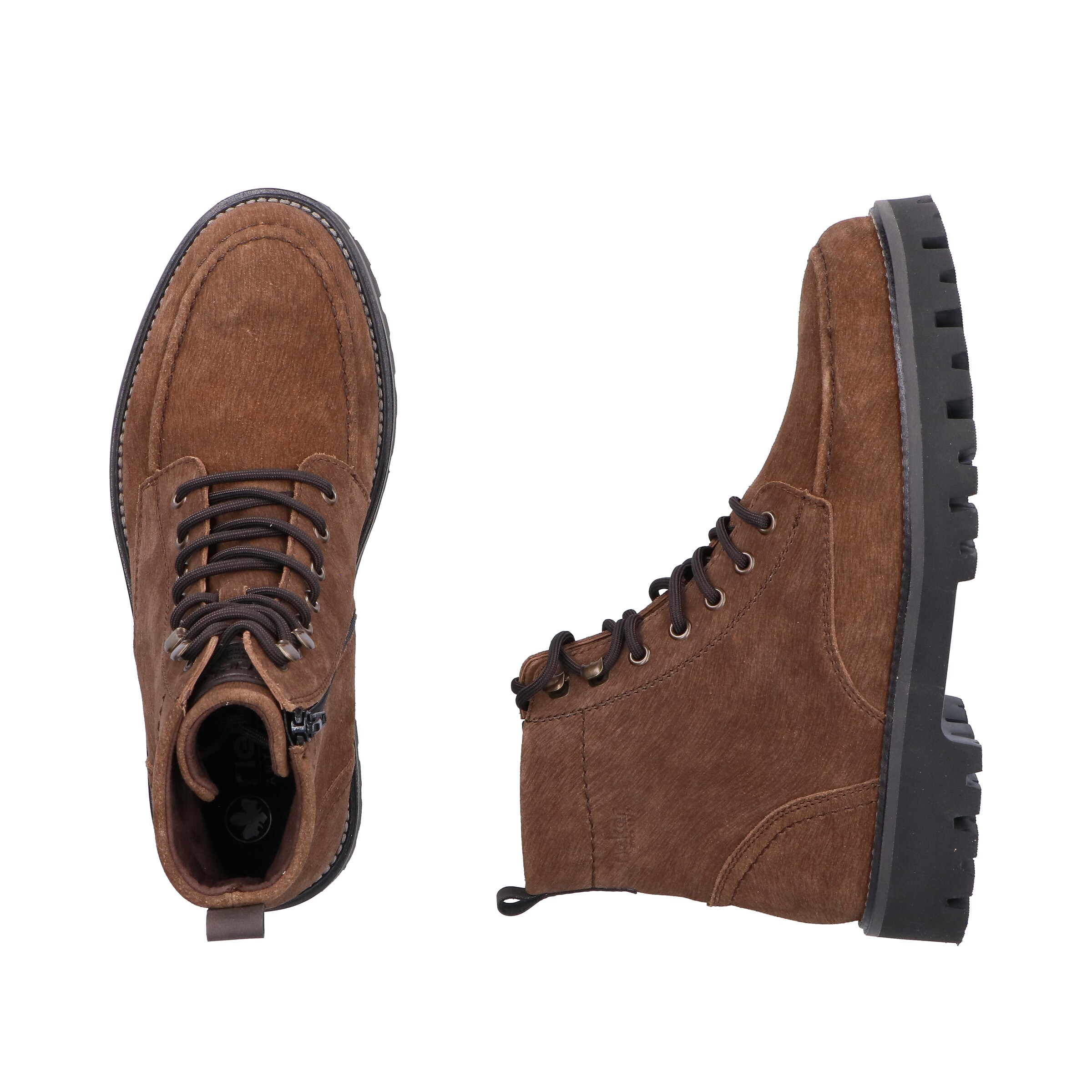 Bottes à lacets '30414' Rieker en marron