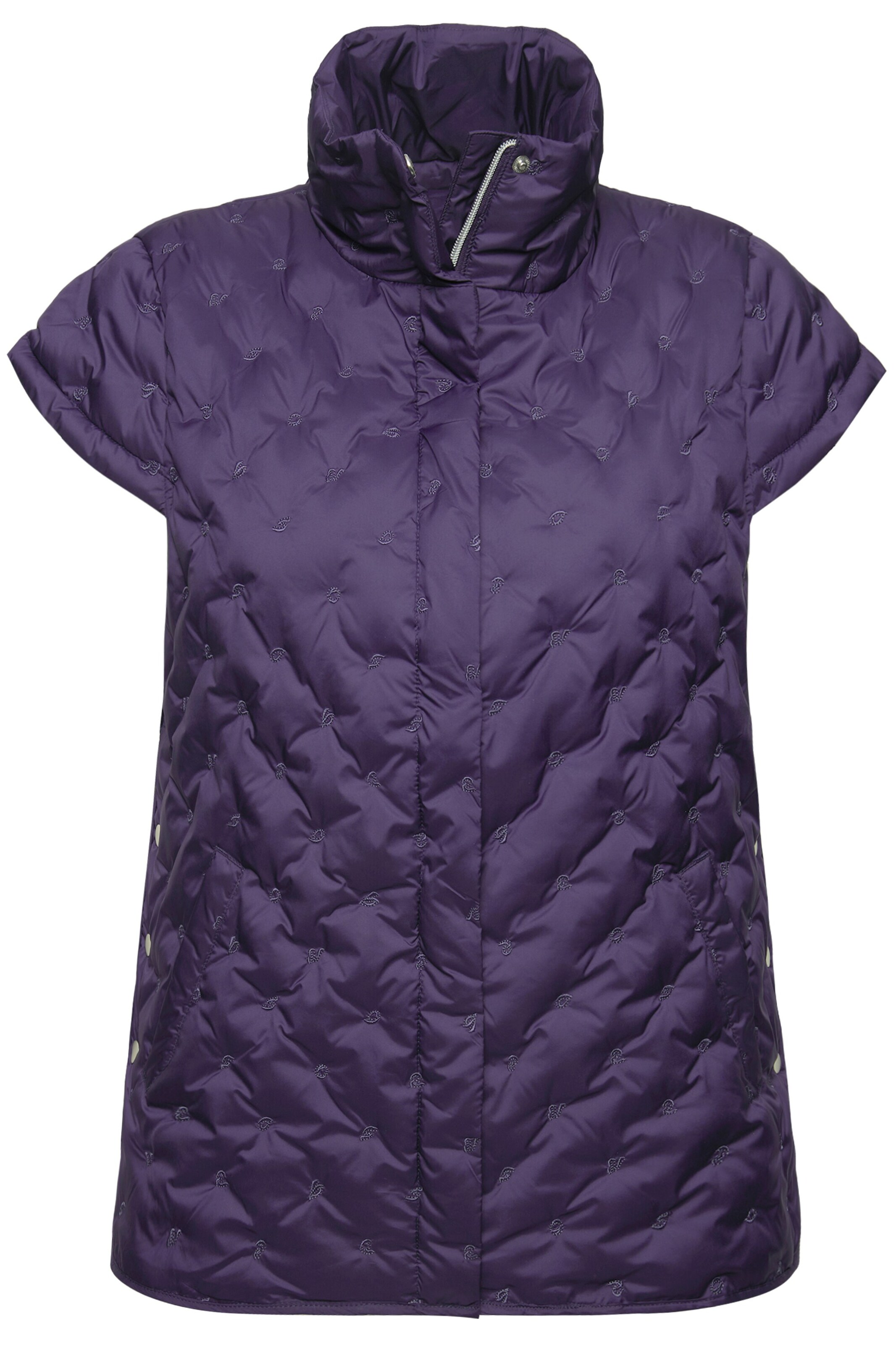 Ulla Popken Vesta – fialová: přední strana