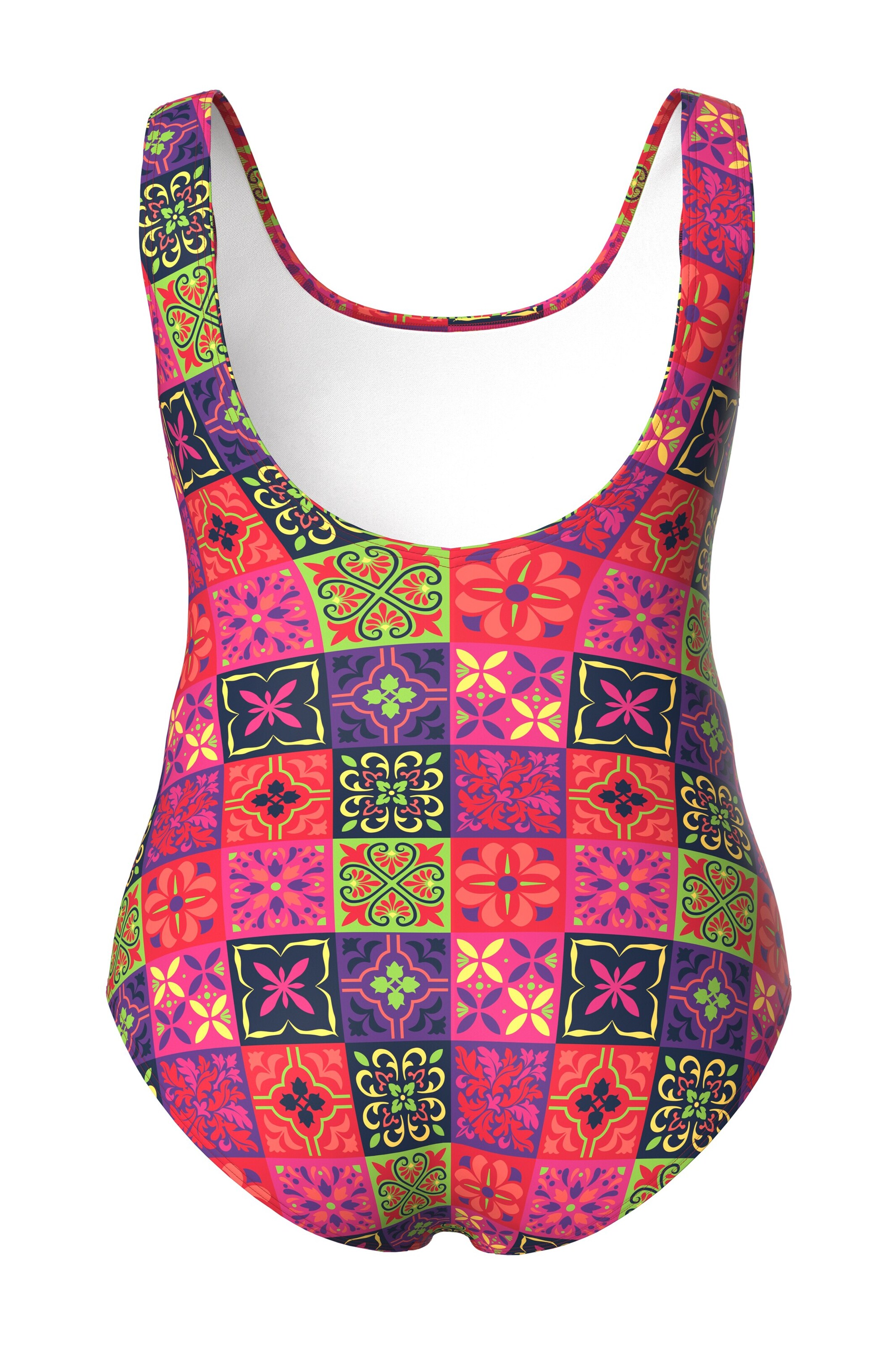 Bustier Maillot de bain Ulla Popken en orange