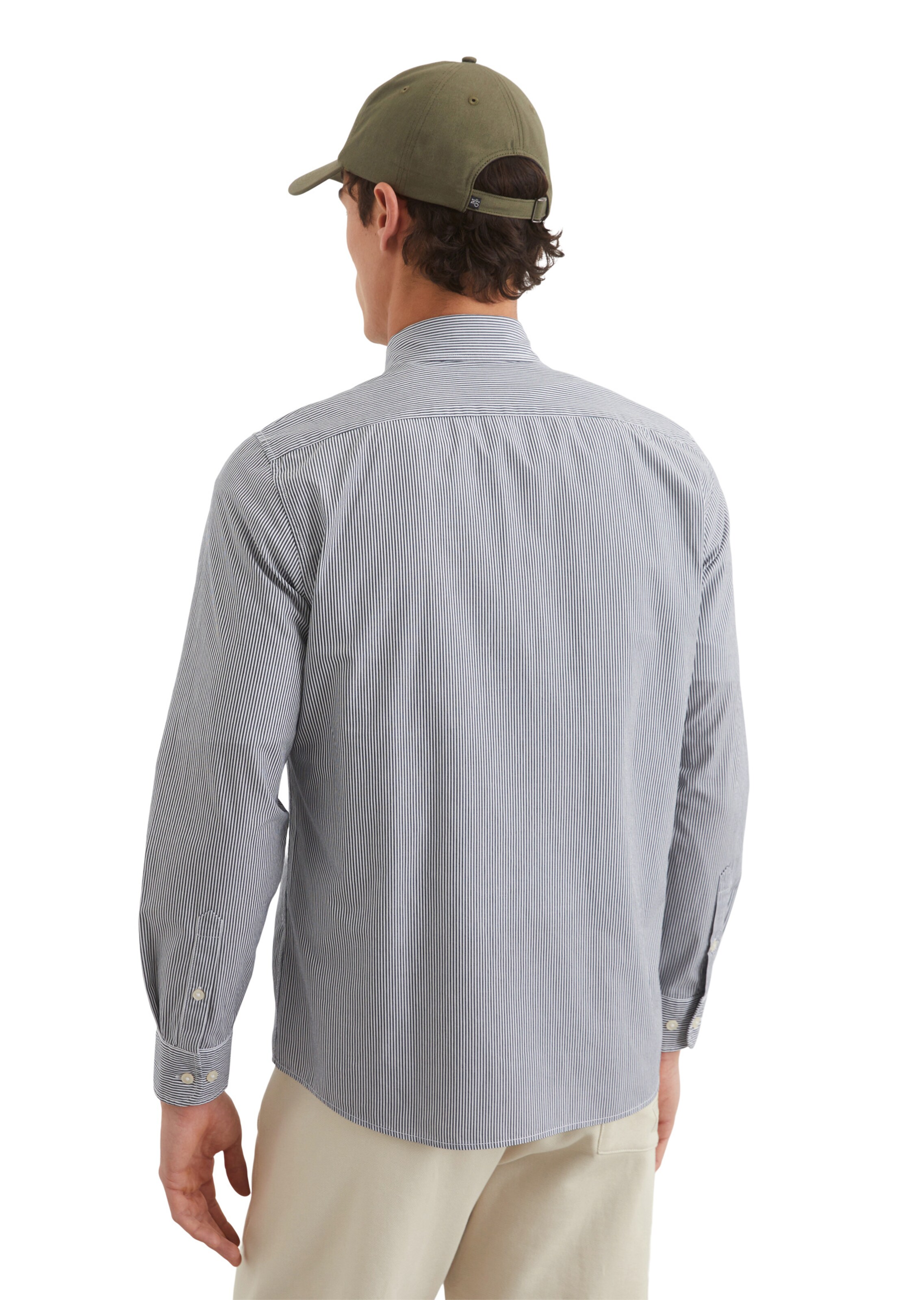 Marc O'Polo Regular fit Button Up Shirt in Blue