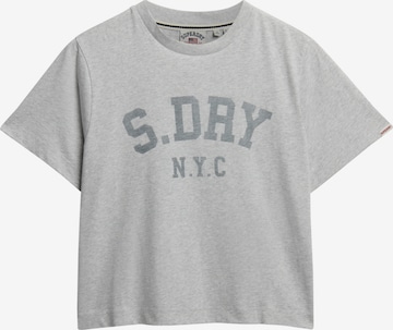 Superdry & Co Shirt in Grijs: voorkant