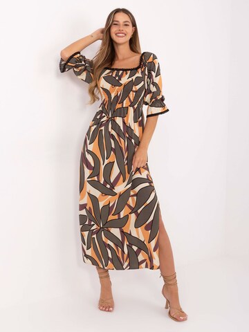 Madnezz House Sommerkleid in Beige: Vorderseite