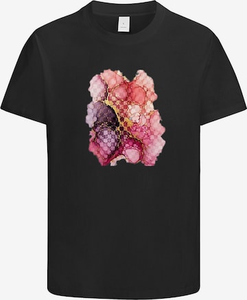 HUSKSWARE Shirt 'Grafik' in Schwarz: Vorderseite
