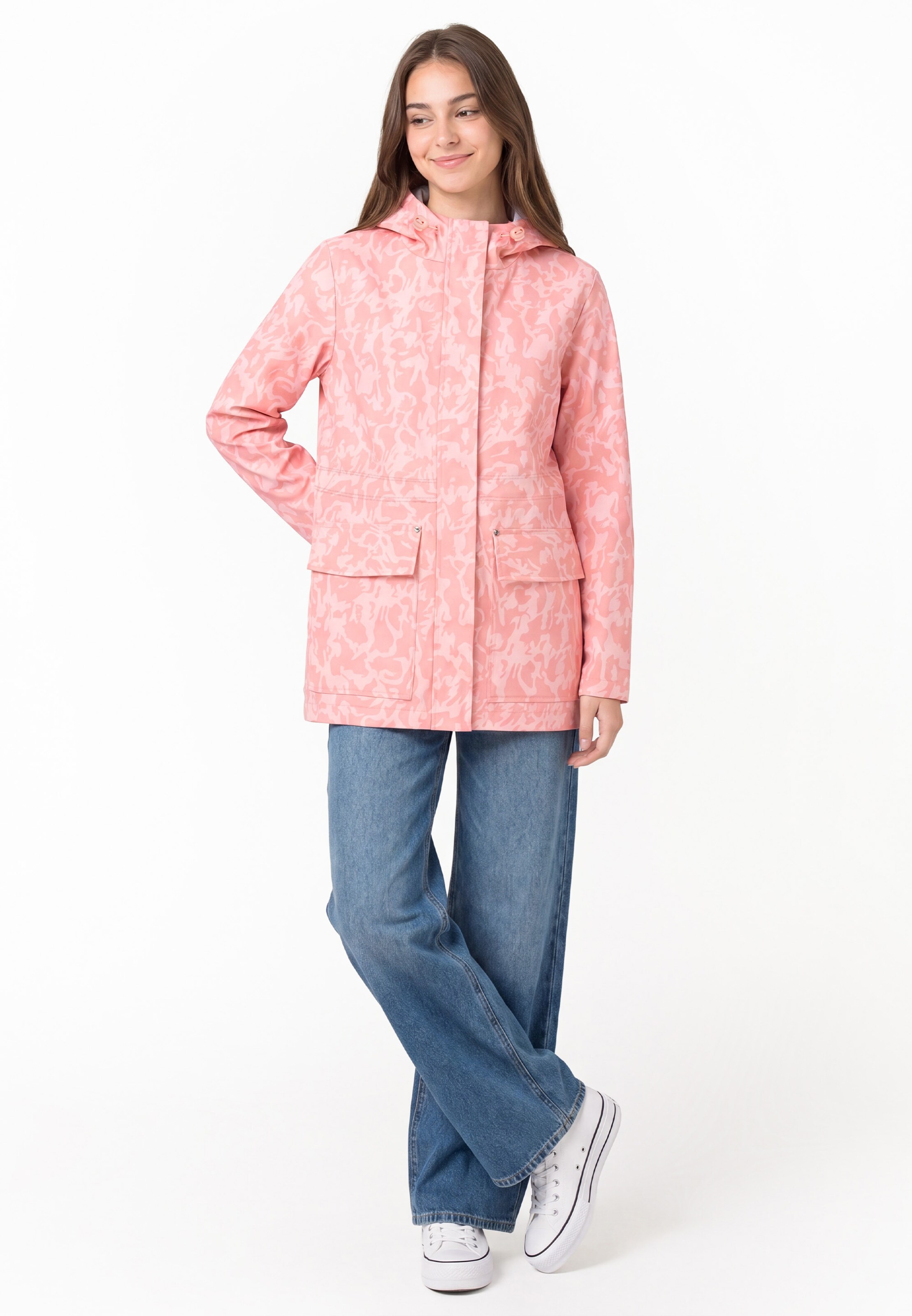 keepsudry Functionele jas in Roze