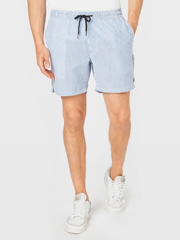 Redefined Rebel - Loosefit Pantalón 'Ian' en azul: frente