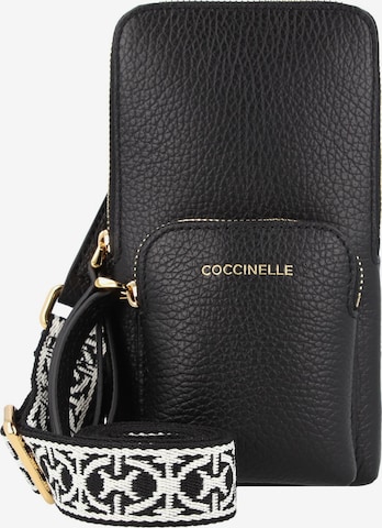 Coccinelle Smartphone Case in Black: front