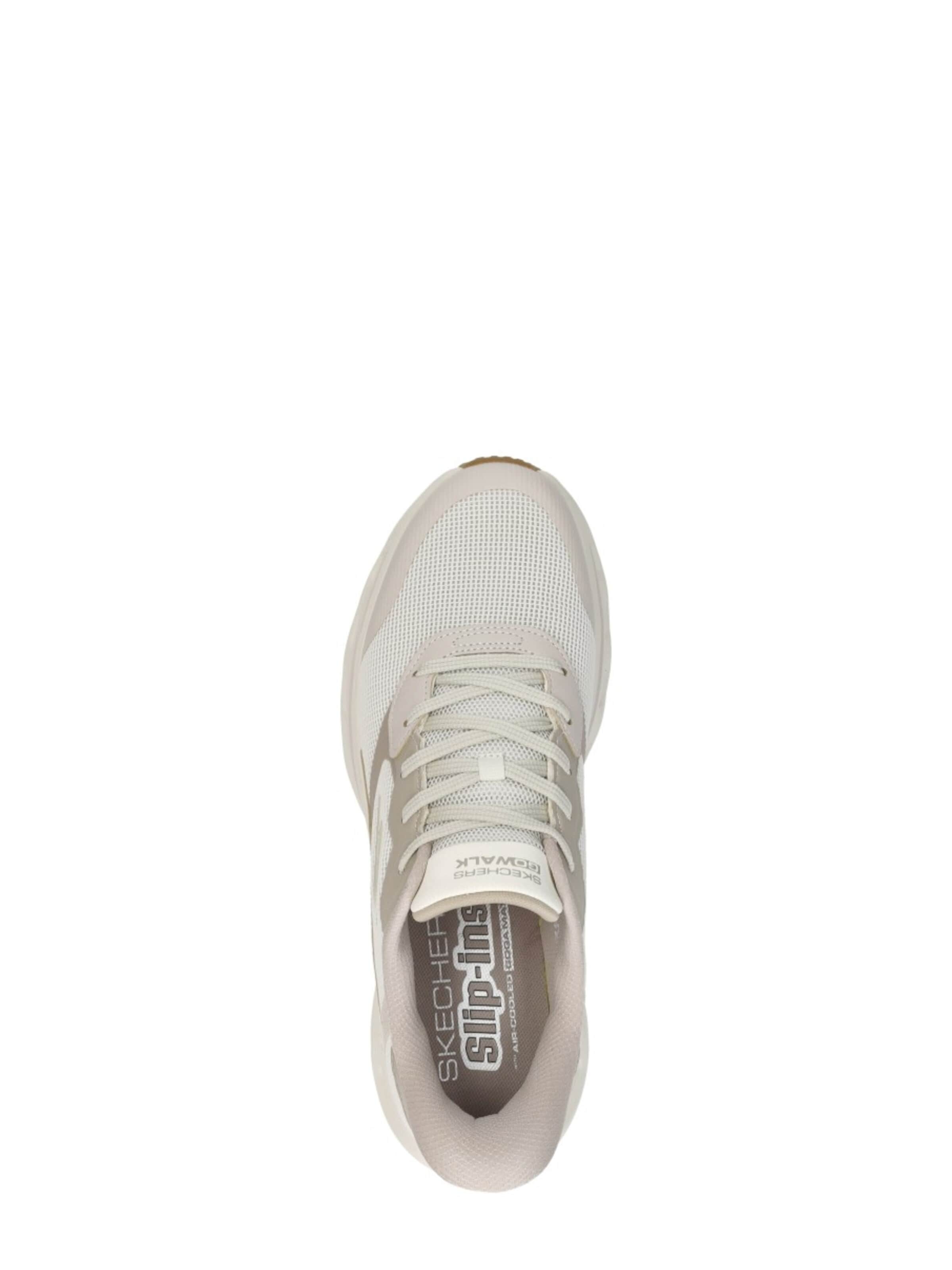 Baskets basses 'Slip-Ins: Go Walk Glide' SKECHERS en blanc