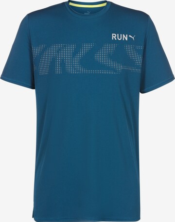 PUMA Funktionsshirt 'RUN FAVORITE' in Blau: predná strana