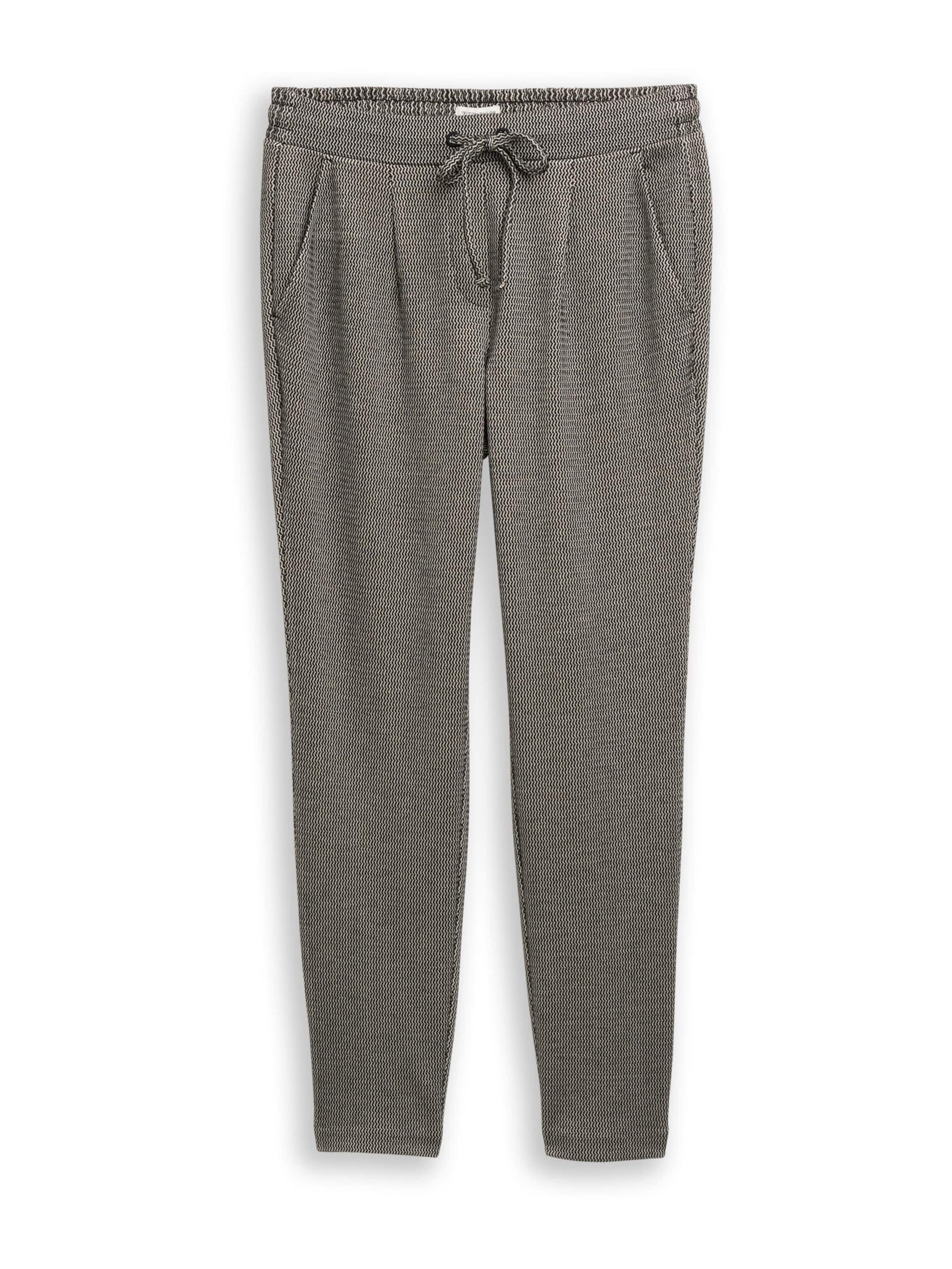 TOM TAILOR Loose fit Pants in Black: front