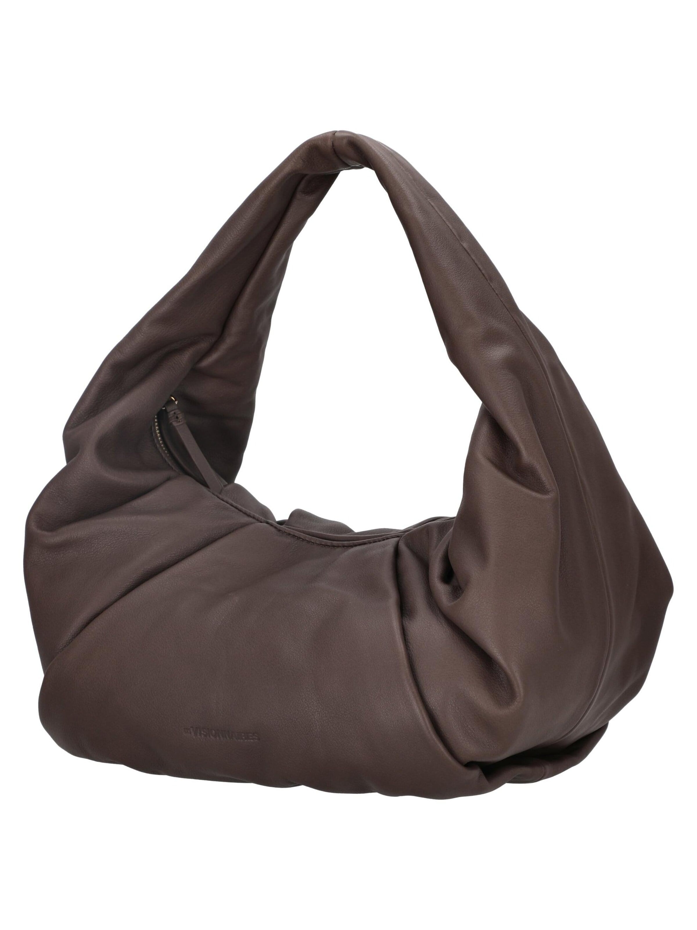 Les Visionnaires Handtasche 'Greta Essential Soft Grainy'‌‌ in Braun