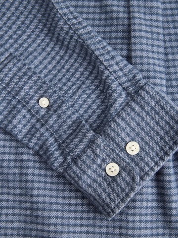 JACK & JONES Regular Fit Hemd 'Stanley' in Blau