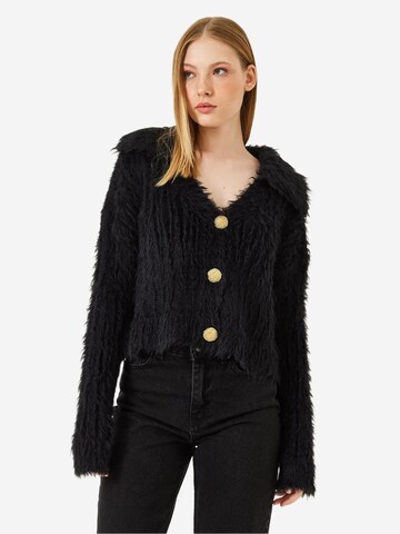 Bianco Lucci - Casaco de malha em preto