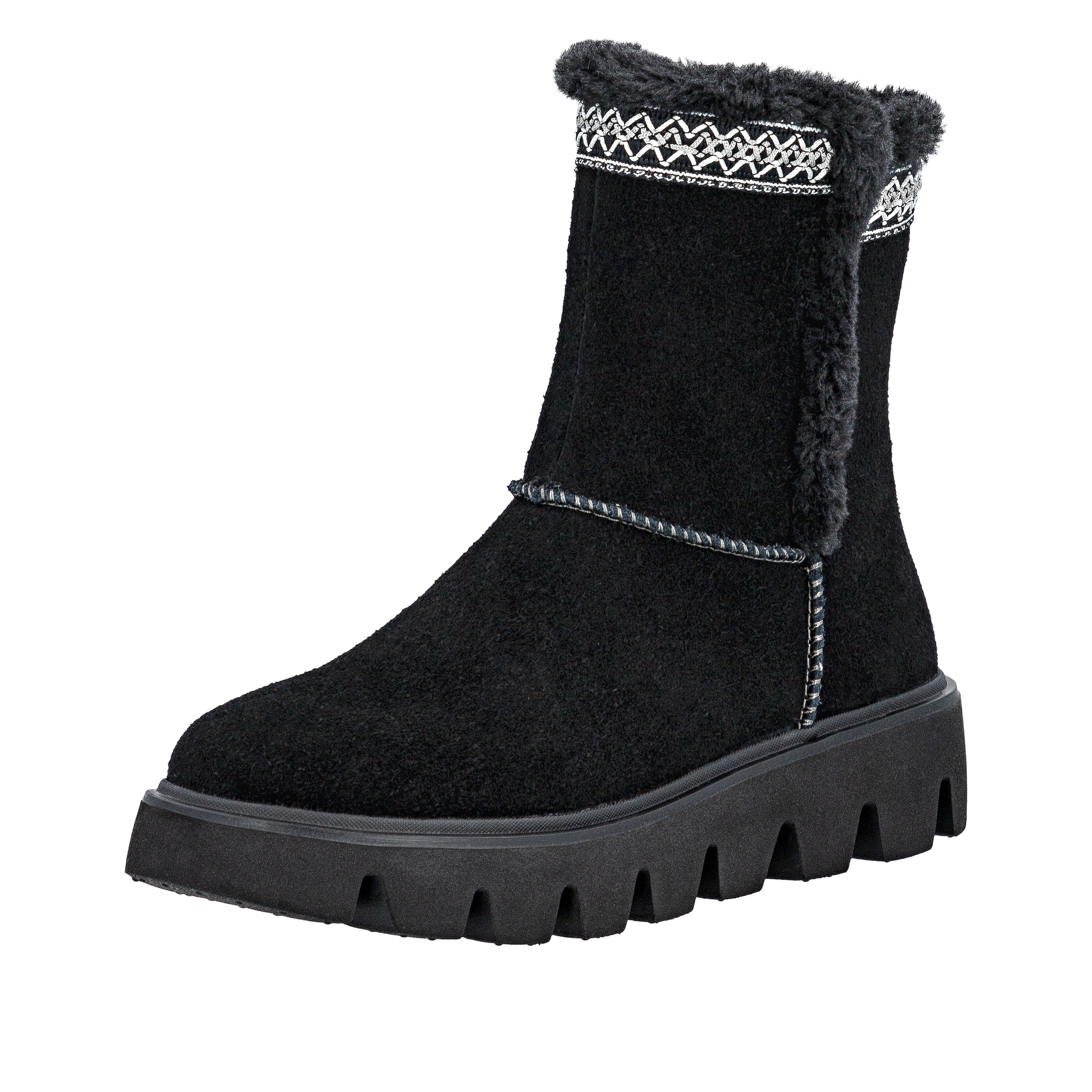 Rieker - Botas em preto: frente