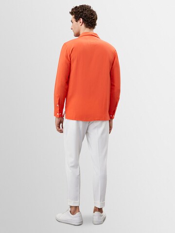 Coupe regular Chemise Antioch en orange
