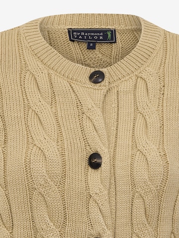 Sir Raymond Tailor Knit Cardigan 'Coventry' in Brown